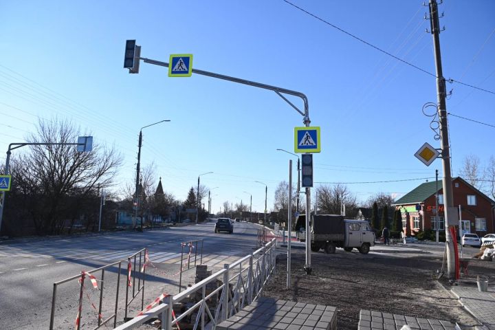 В Белгороде на пересечении Корочанской и Речной заработает светофор