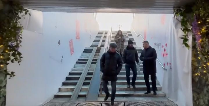 В Белгороде закроют подземный переход на «Спутнике»