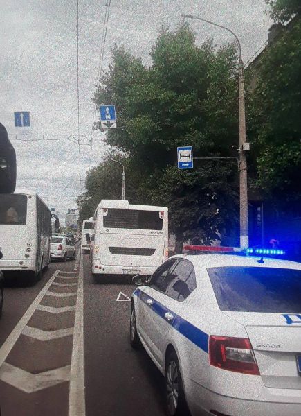 В Белгороде в автобусе пострадала пассажирка