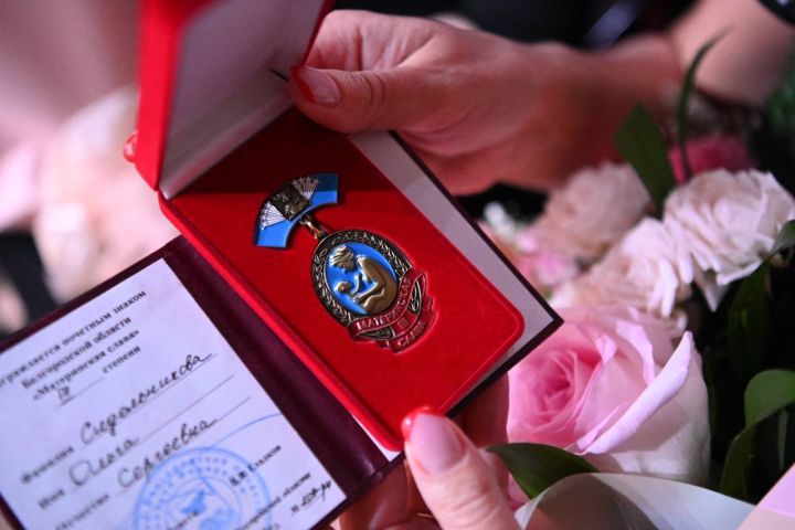 В Белгороде 12 женщин наградили почетным знаком «Материнская слава»