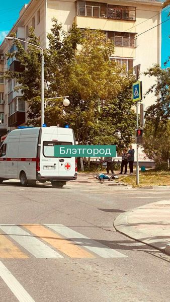 В центре Белгорода обнаружили мужчину без признаков жизни