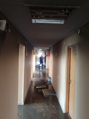 В Белгородской области горело общежитие техникума