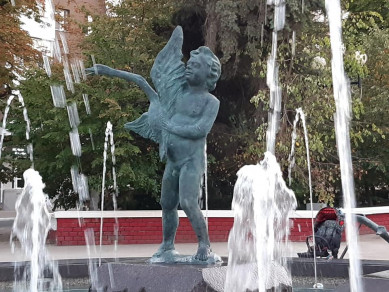 Белгородская прокуратура заинтересовалась фонтаном «Мальчик с гусем»