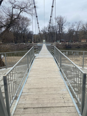 В Белгородской области восстановили обрушившийся мост