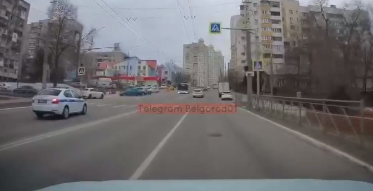 В Белгороде после погони поймали пьяного водителя