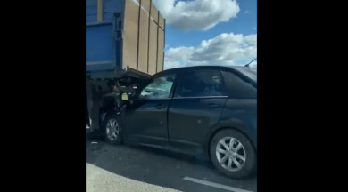 В Белгородской области «Ниссан» залетел под ЗИЛ