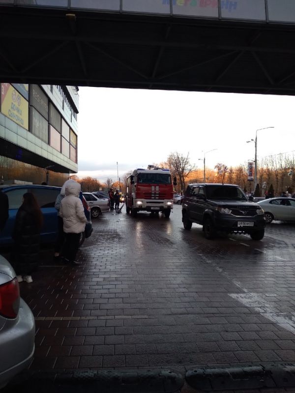 В Белгороде эвакуировали «Мега ГРИНН»