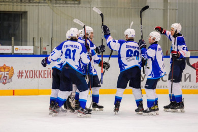 Белгородские хоккеисты одержали очередные победы в первенстве НМХЛ