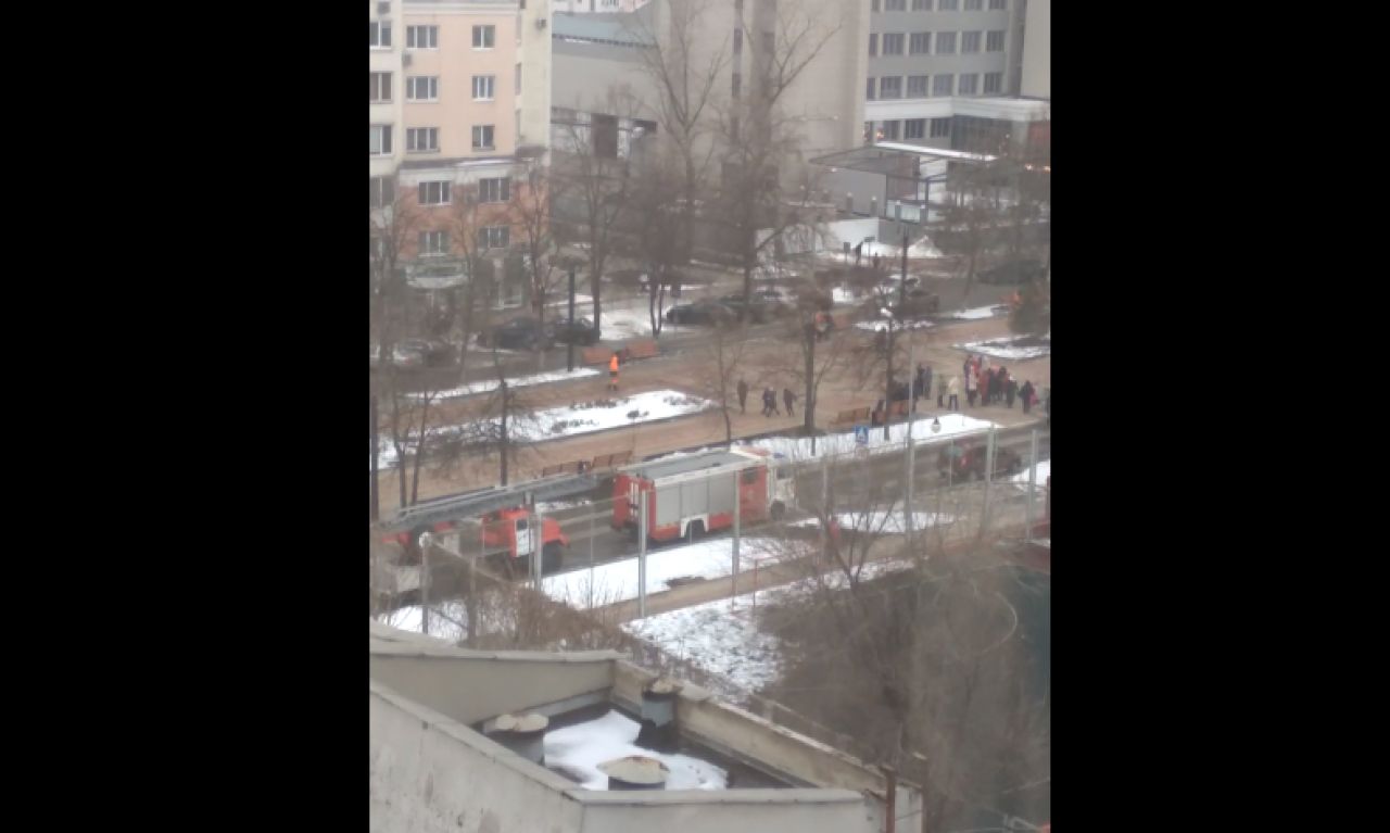 В центре Белгорода эвакуировали школьников