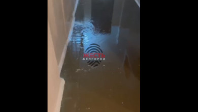 В Белгороде многострадальный дом на Щорса затопило водой