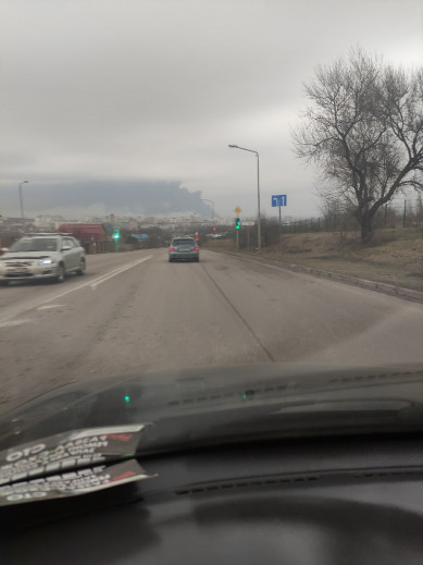 СРОЧНО:В Белгороде из-за авиаудара вспыхнула нефтебаза