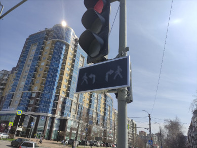 На улицах Белгорода заметили необычные светофоры