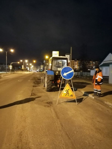 Дороги Белгорода приводят в порядок после зимы