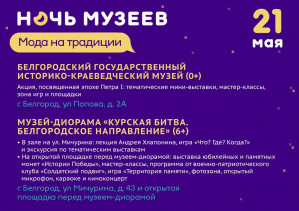 Белгородцев приглашают на «Ночь музеев»