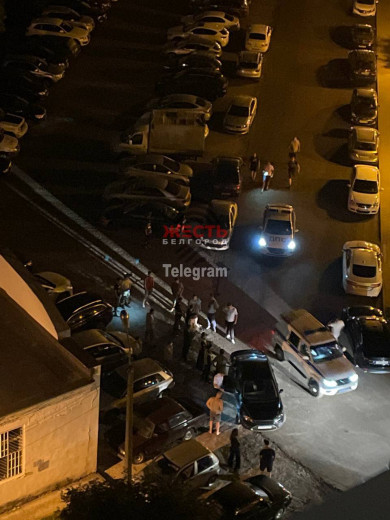 В Белгороде горе-водитель протаранил около 10 машин
