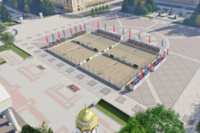 Мэр предложил белгородцам компромисс по волейбольной площадке