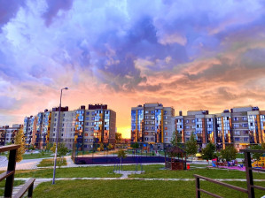 Белгородцы делятся снимками невероятного заката