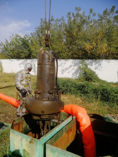 В Белгороде из-за влажных салфеток пришлось демонтировать оборудование канализационной станции