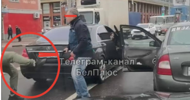 В Белгороде на дороге подрались двое водителей
