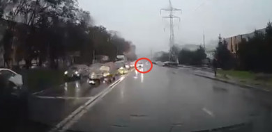 В Белгороде водителя наказали за выезд на встречку