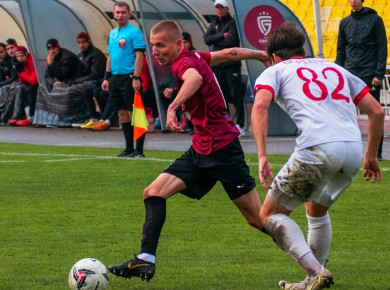 Футболист белгородского «Салюта» признан лучшим молодым игроком октября