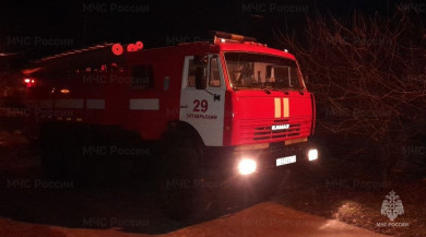 В Белгородской области в горящем доме погиб мужчина