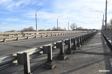 В Белгороде отремонтировали мост на Волчанской