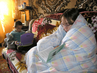 Белгородцы замерзают  