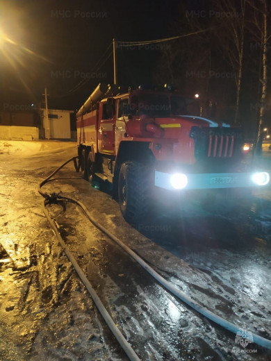 В Белгородской области сгорел фельдшерско-акушерский пункт
