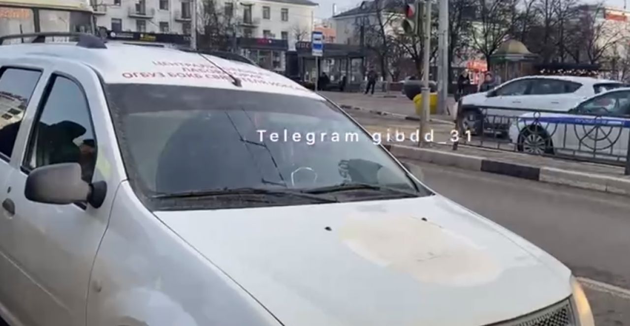 В центре Белгорода машина сбила маленькую девочку