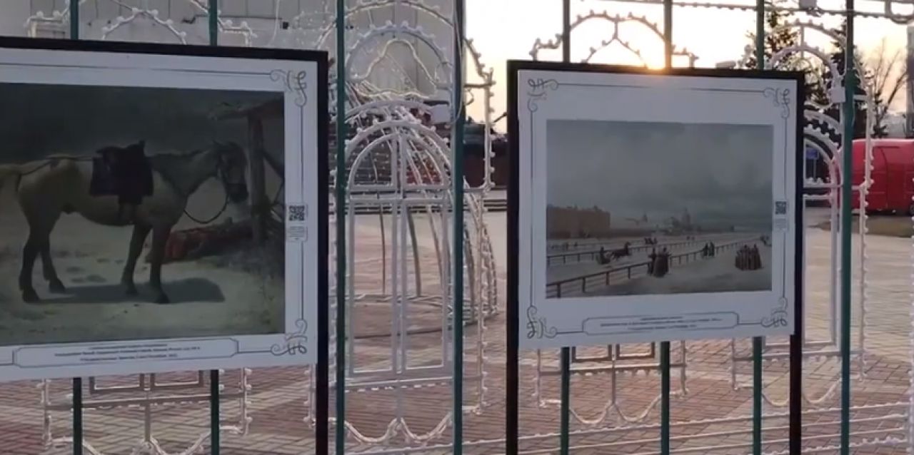 В Белгороде «Эрмитаж» простоит в парке Победы до конца января