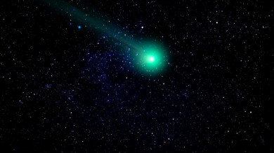 Белгородцы увидят яркую зелёную комету