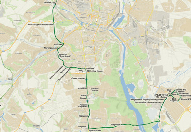 В Белгороде заработал новый автобусный маршрут