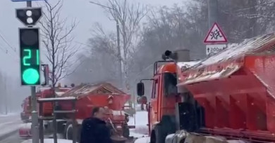 В Белгороде за день выпало 15 сантиметров снега