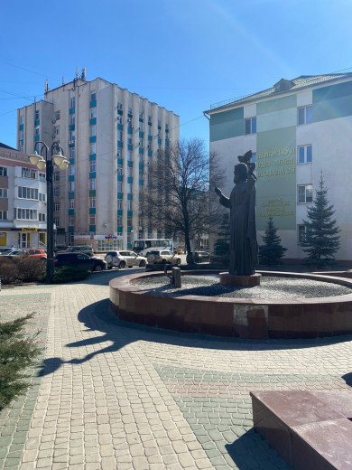 В Белгороде рушится памятник Сергию Радонежскому 