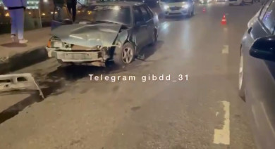 В Белгороде столкнулись пять машин
