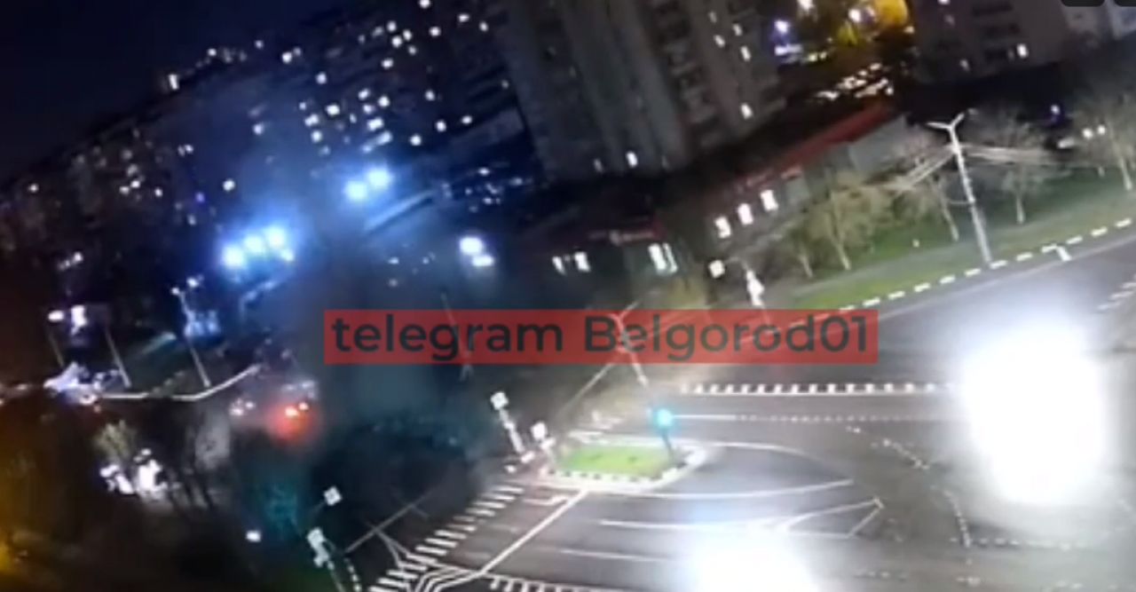 В сеть попало полное видео взрыва в Белгороде