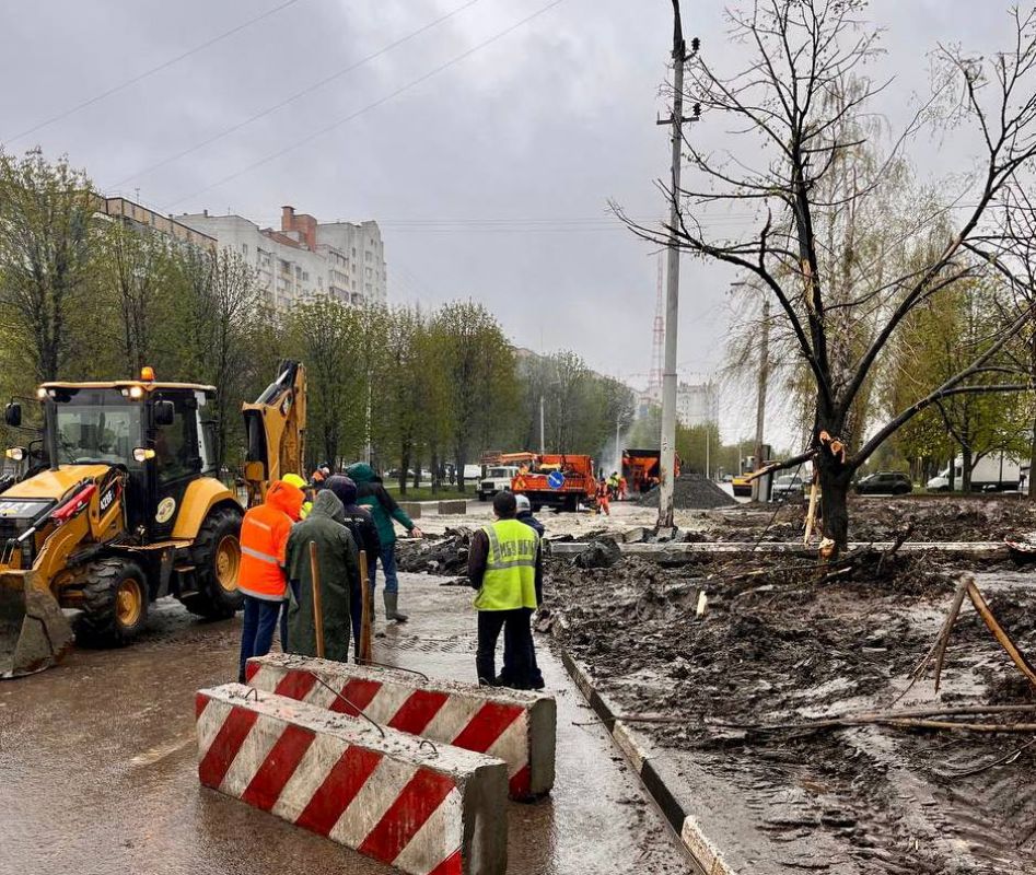 Мэр Белгорода прокомментировал вопрос восстановления перекрестка после взрыва