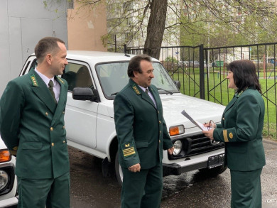 В Белгородской области обновили парк патрульных автомобилей лесничеств 