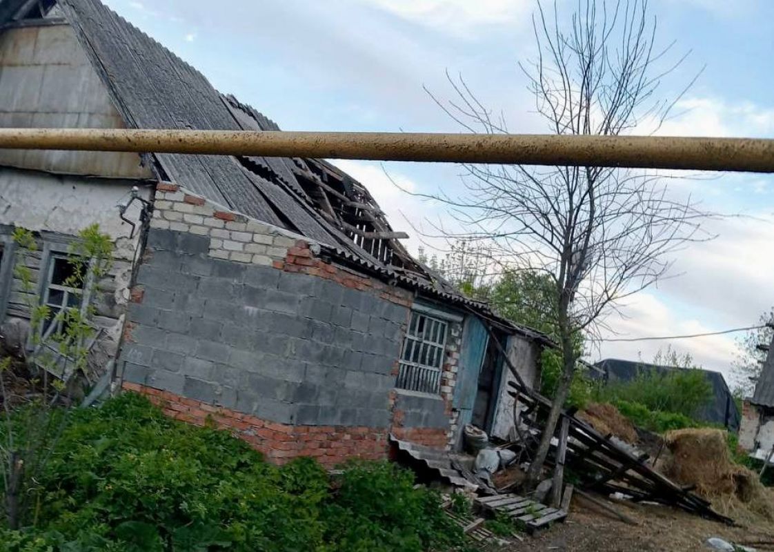 ВСУ разрушили ещё один дом в Белгородской области