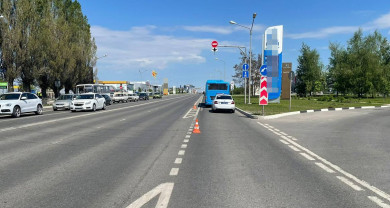 В Белгороде в автобусе пострадала пассажирка