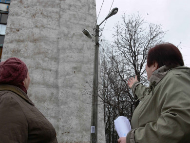 Белгородцы просят у властей 5 ламп, чтобы осветить улицу 