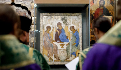 Икону Рублёва «Троица» передадут РПЦ по решению Путина