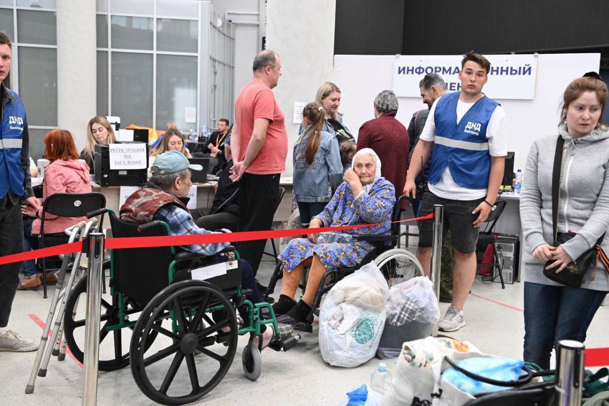 В Белгороде закрывают пункт временного размещения в «Белгород Арене»