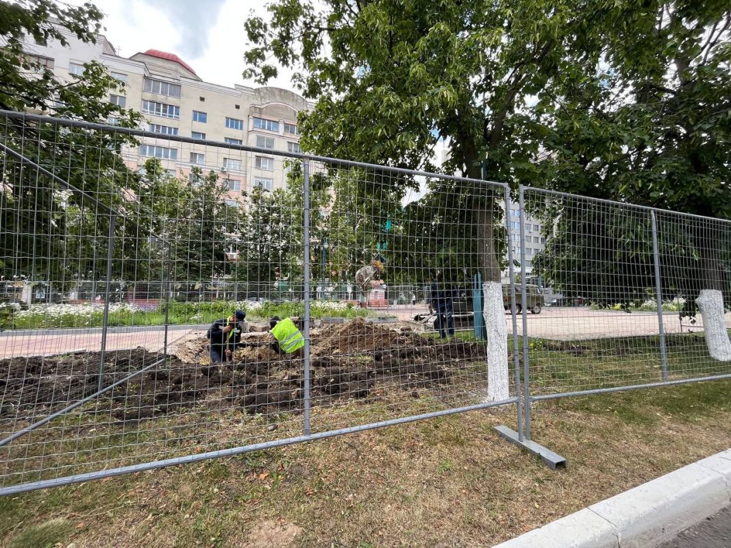 В Белгороде Народный бульвар благоустроят заново