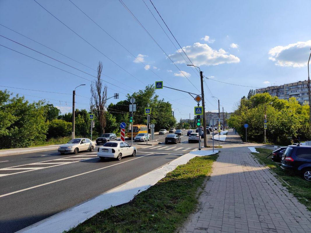 В Белгороде заработали новые светофоры