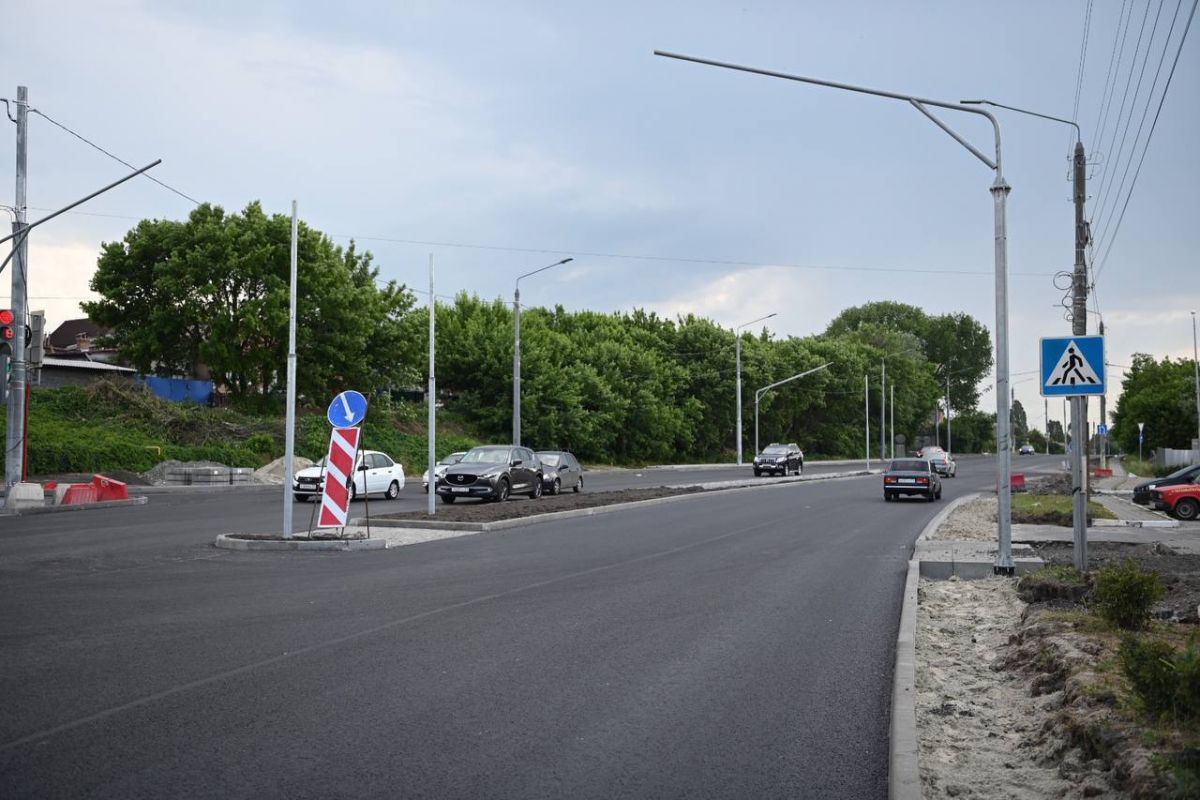 В Белгороде ремонтируют улицу Корочанскую