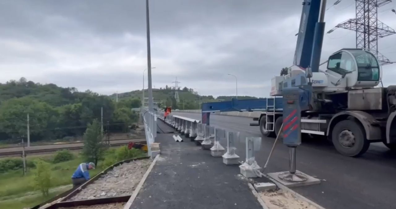 Ремонт путепровода на Студенческой вышел на финишную прямую