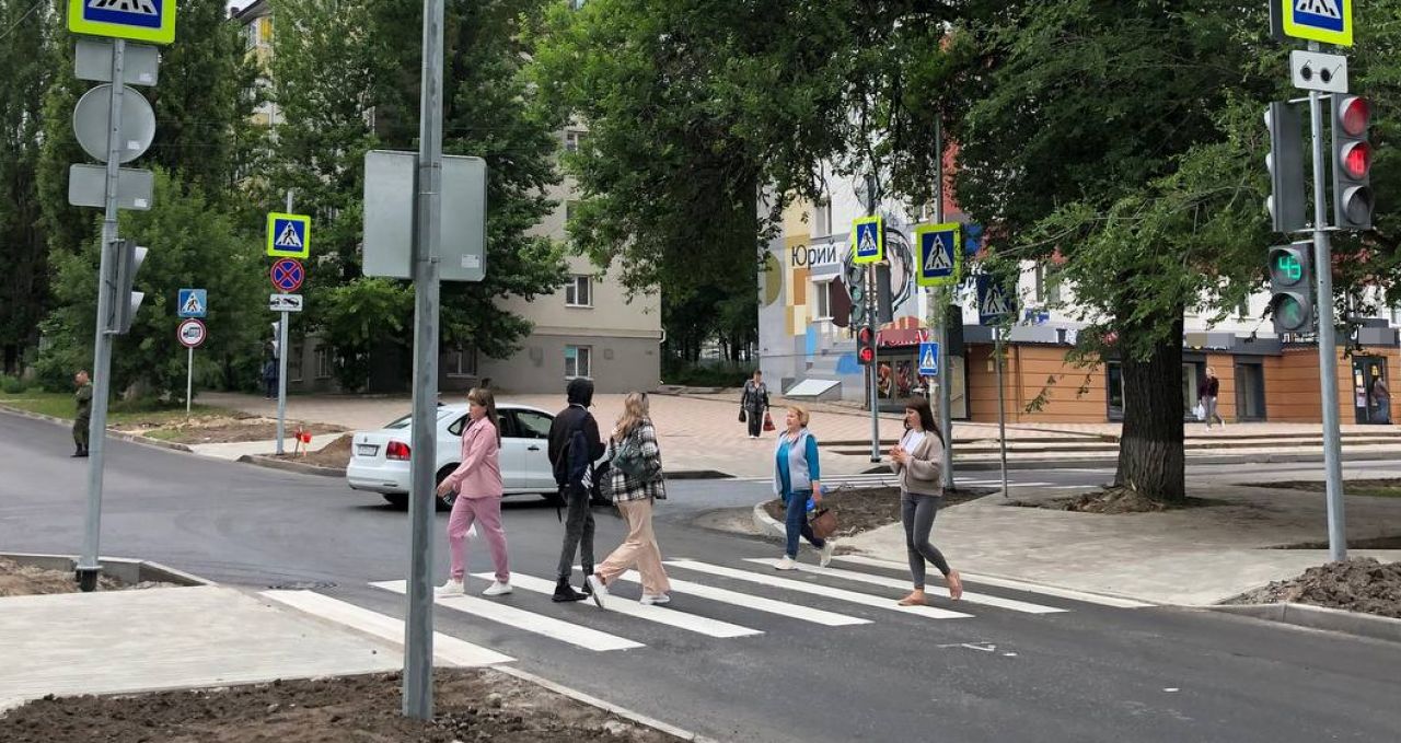 В Белгороде заработал еще один новый светофор