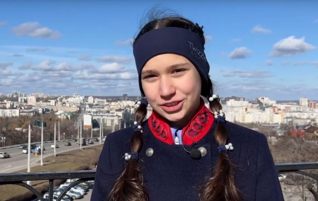 Белгородская школьница победила в конкурсе «Расскажи миру о своей Родине»